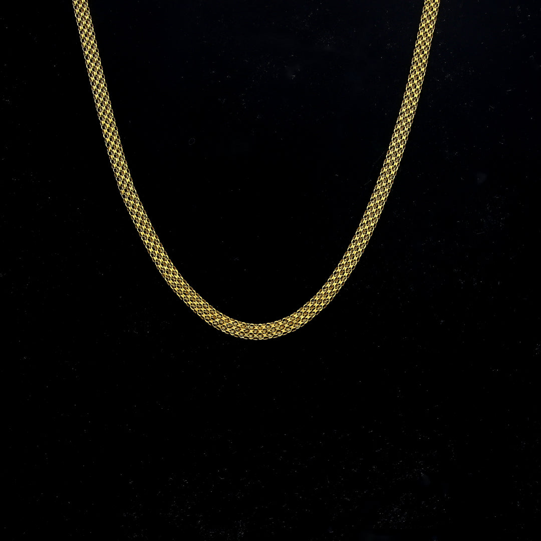 Gold Royal Mesh Chain 21KT - FKJCN21KM11830