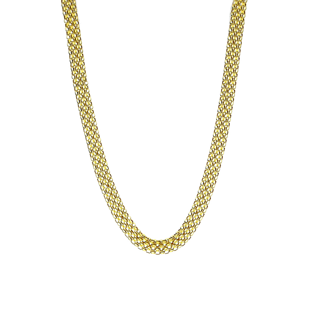 Gold Royal Mesh Chain 21KT - FKJCN21KM11830