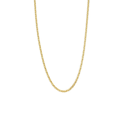 Gold Braided Chain 21KT - FKJCN21KM11862