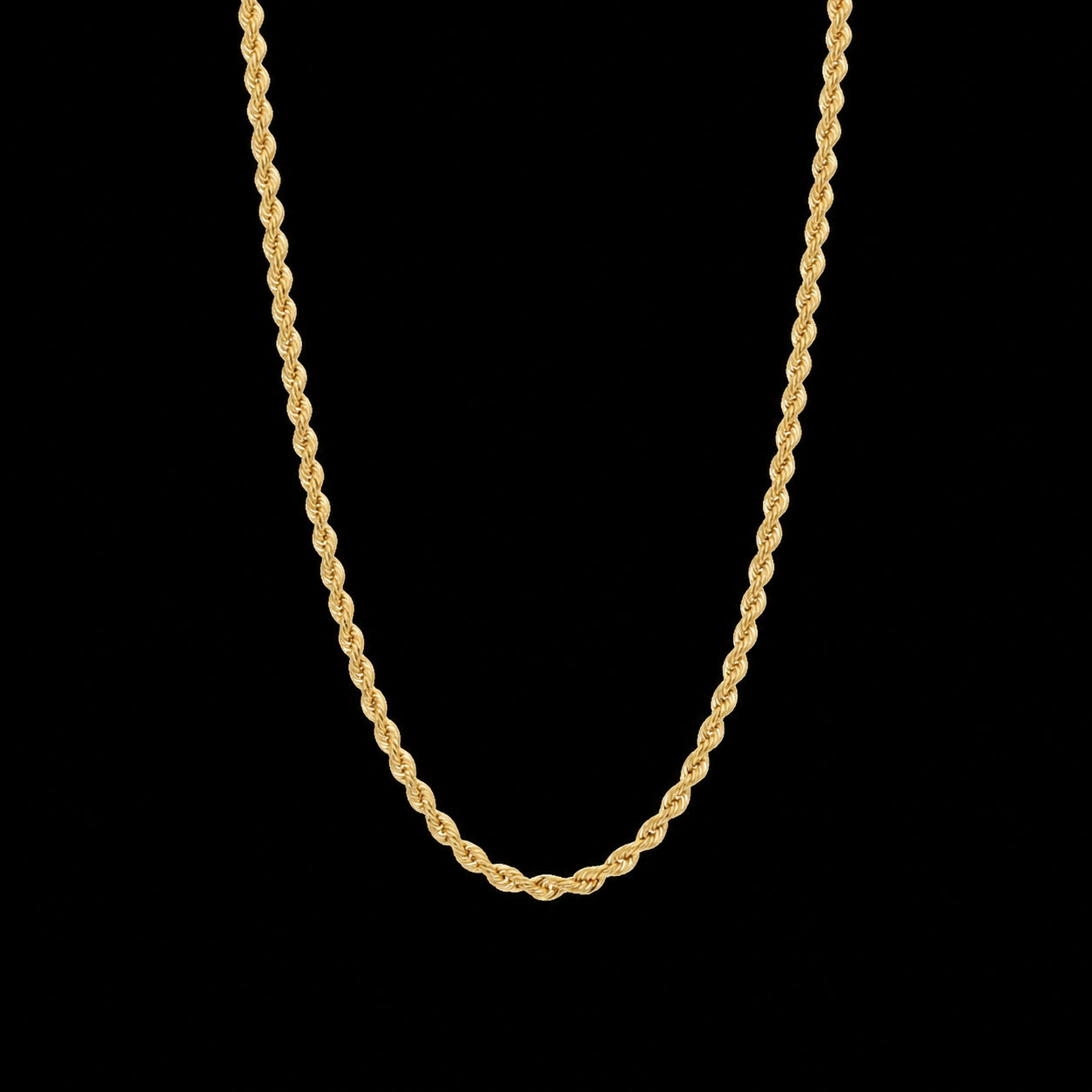 Gold Rope Chain 21KT - FKJCN21KM11864