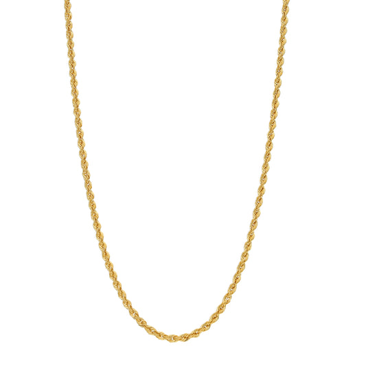 Gold Rope Chain 21KT - FKJCN21KM11866