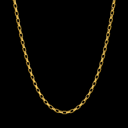 Gold Interlink Chain 21KT - FKJCN21KM12059