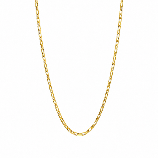 Gold Interlink Chain 21KT - FKJCN21KM12059