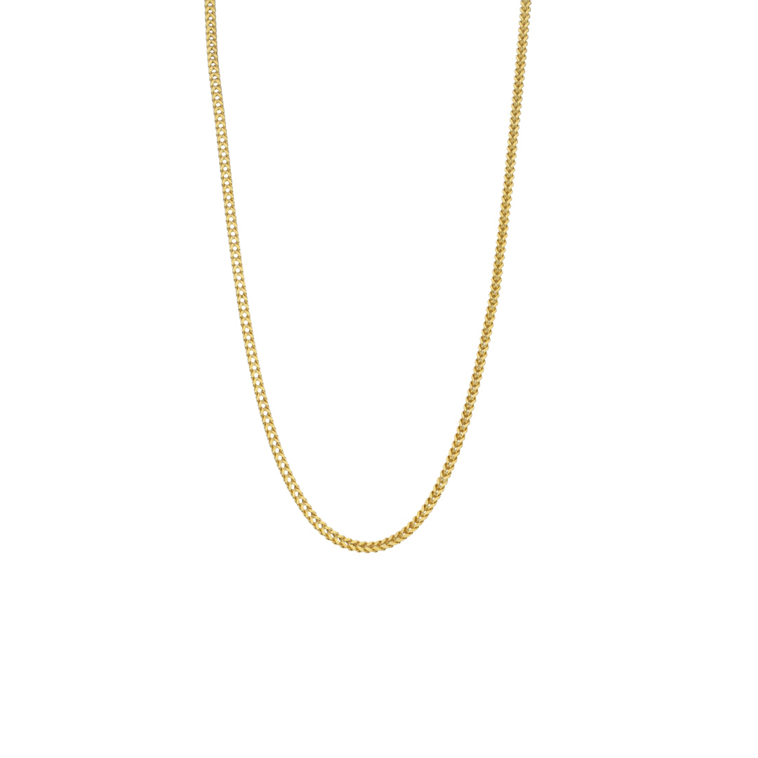 Gold Cable Chain 21KT - FKJCN21KM12060