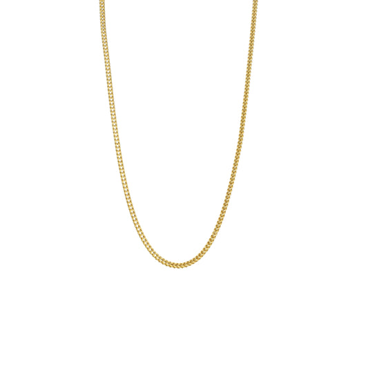 Gold Cable Chain 21KT - FKJCN21KM12060