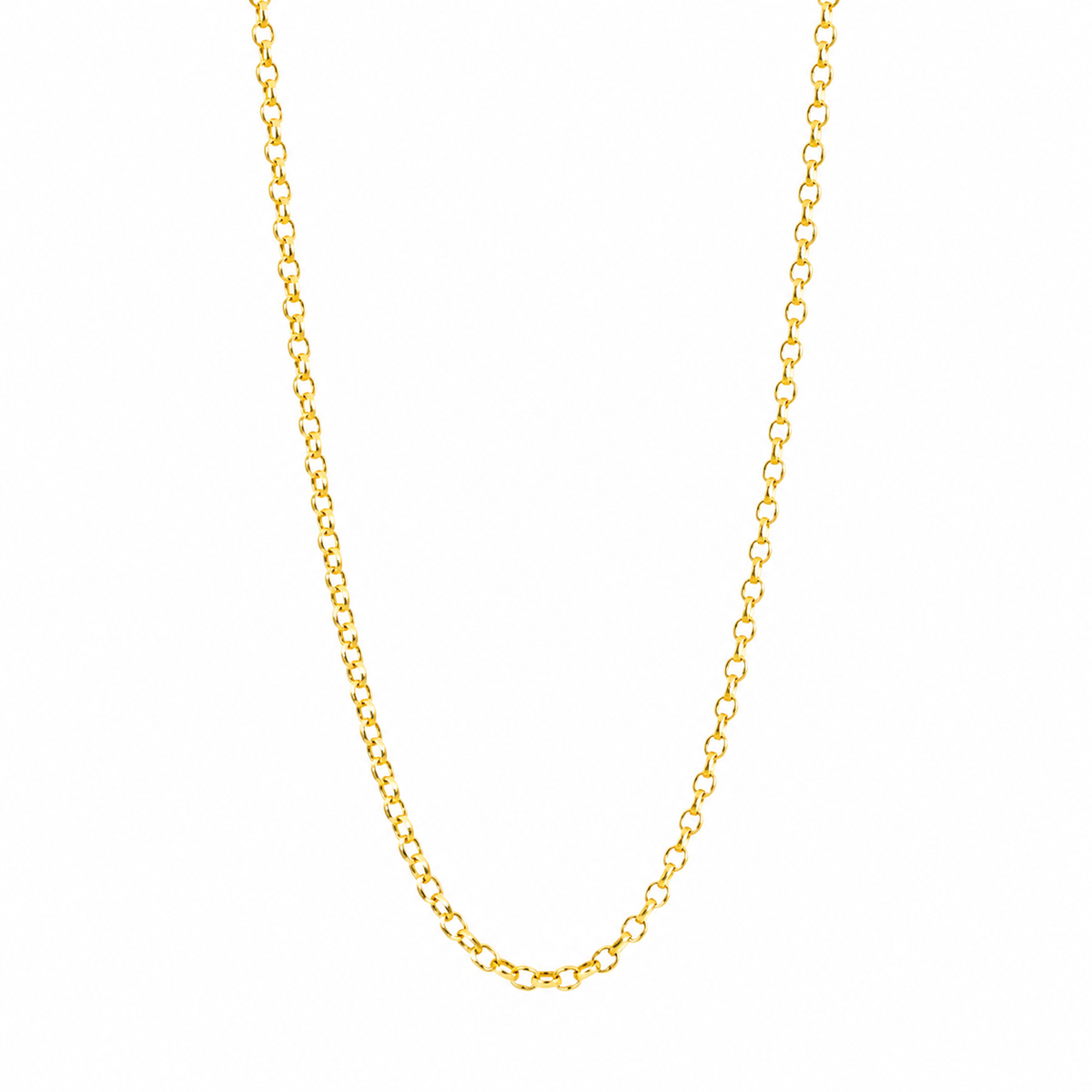 Gold Cable Chain 21KT - FKJCN21KM12221