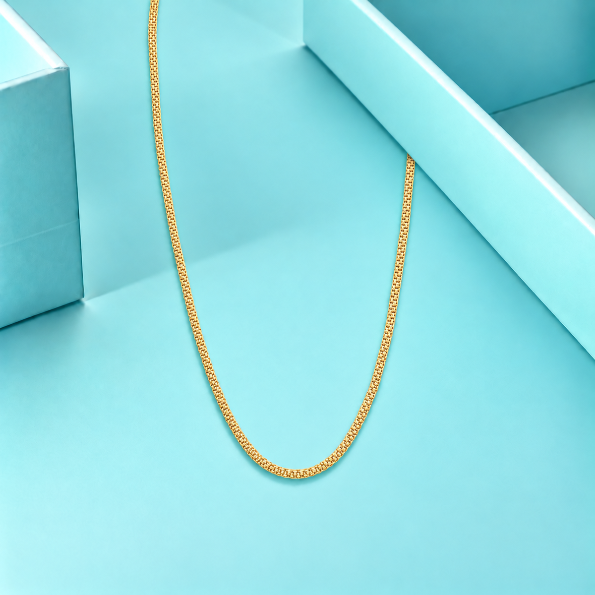 Gold Classic Link Chain 21KT - FKJCN21KM12282