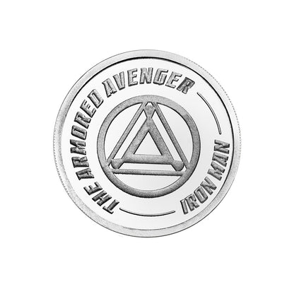 Disney 50 Grams Iron Man Silver Coin BTC 999.0 Silver - FKJCONSL6731