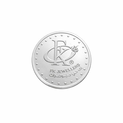 FK Jewellers 1 Gram Silver Coin in 999 Silver - FKJCONSL6896