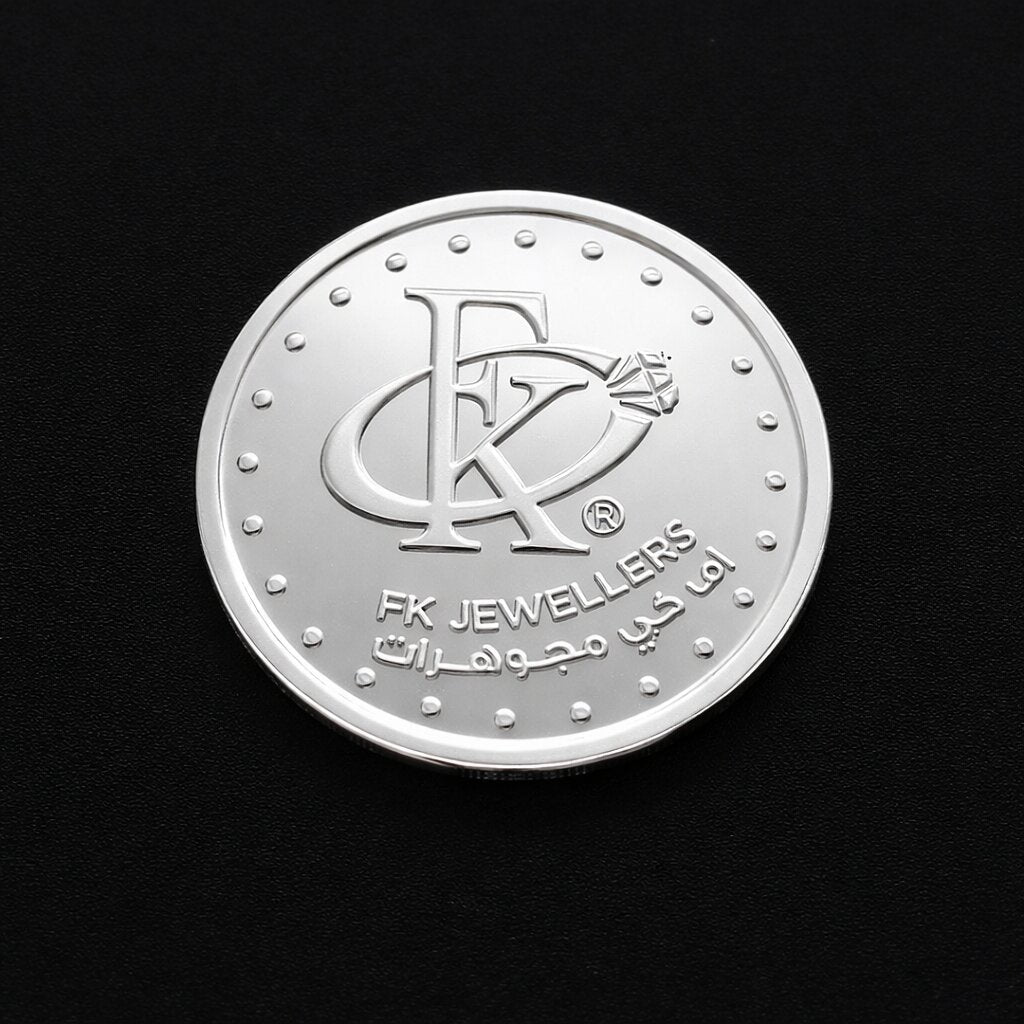 FK Jewellers 1 Gram Silver Coin in 999 Silver - FKJCONSL6896