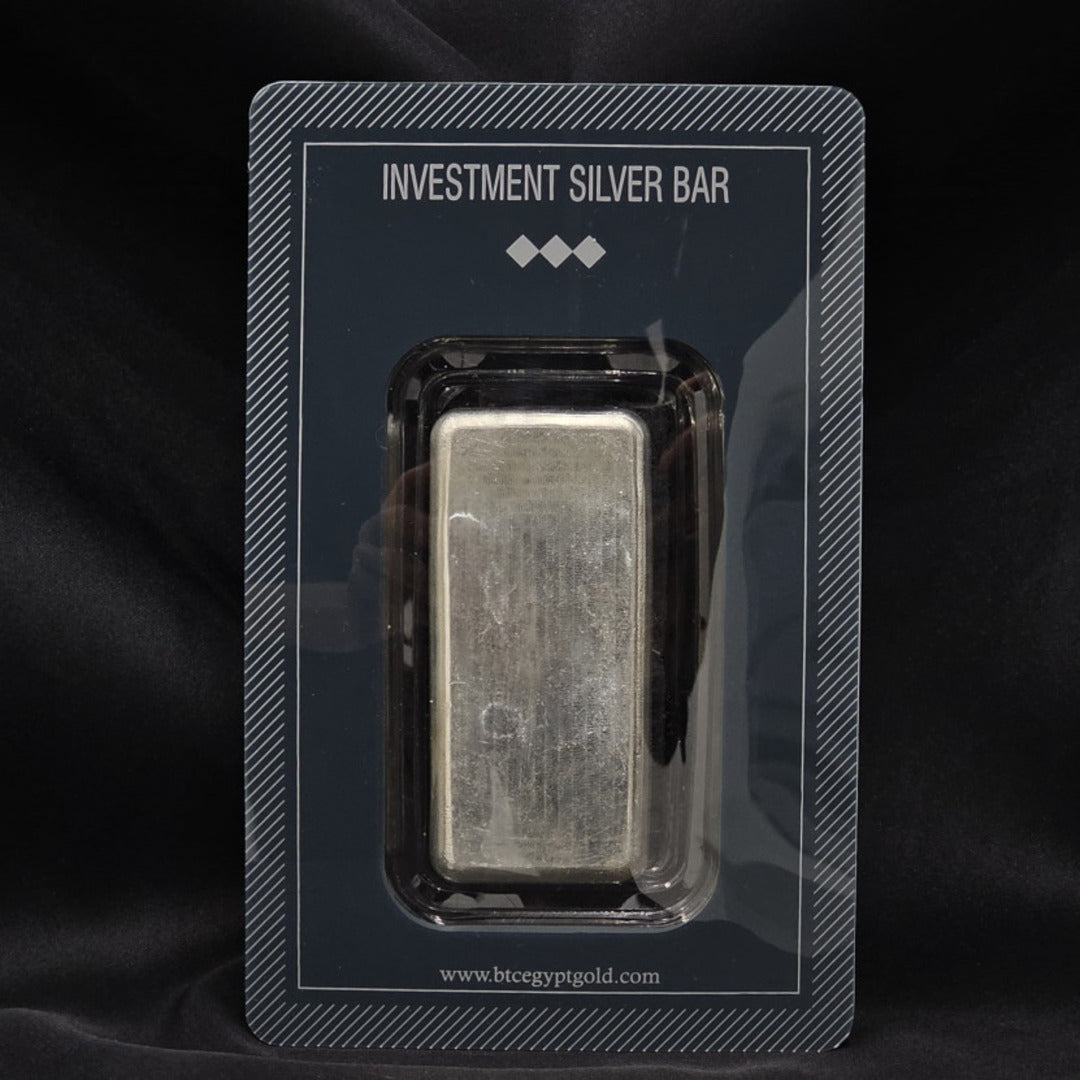 BTC 250 Grams Silver Bar in 999 Silver – FKJGBRSL6792