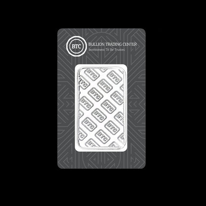 BTC 50 Grams Silver Bar in 999 Silver – FKJGBRSL6628