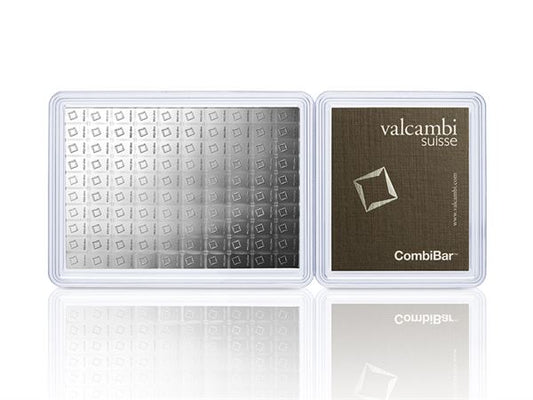 Valcambi 100x 1 Gram Silver Bar 999 Purity – FKJGBRSL6667