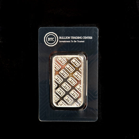 BTC 1 Ounce Silver Bar in 999 Silver – FKJGBRSL6816