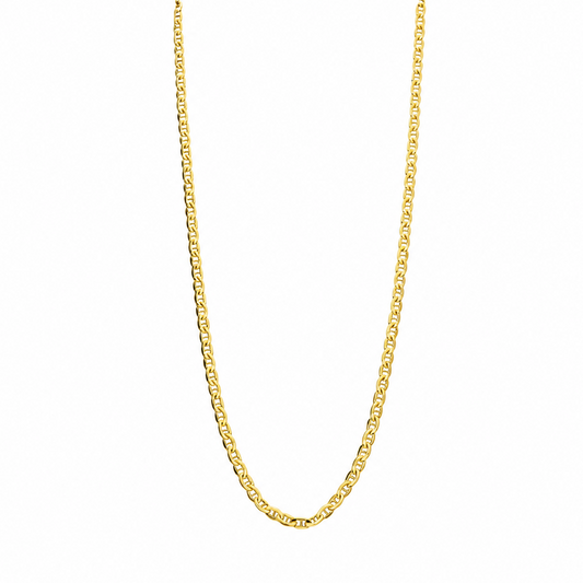 Gold Classic Gold Figaro Chain 21KT - FKJCN21KM12272