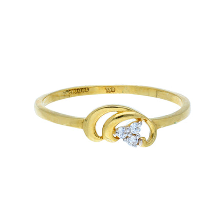 Gold Classic Ring 18KT - FKJRN18K10424