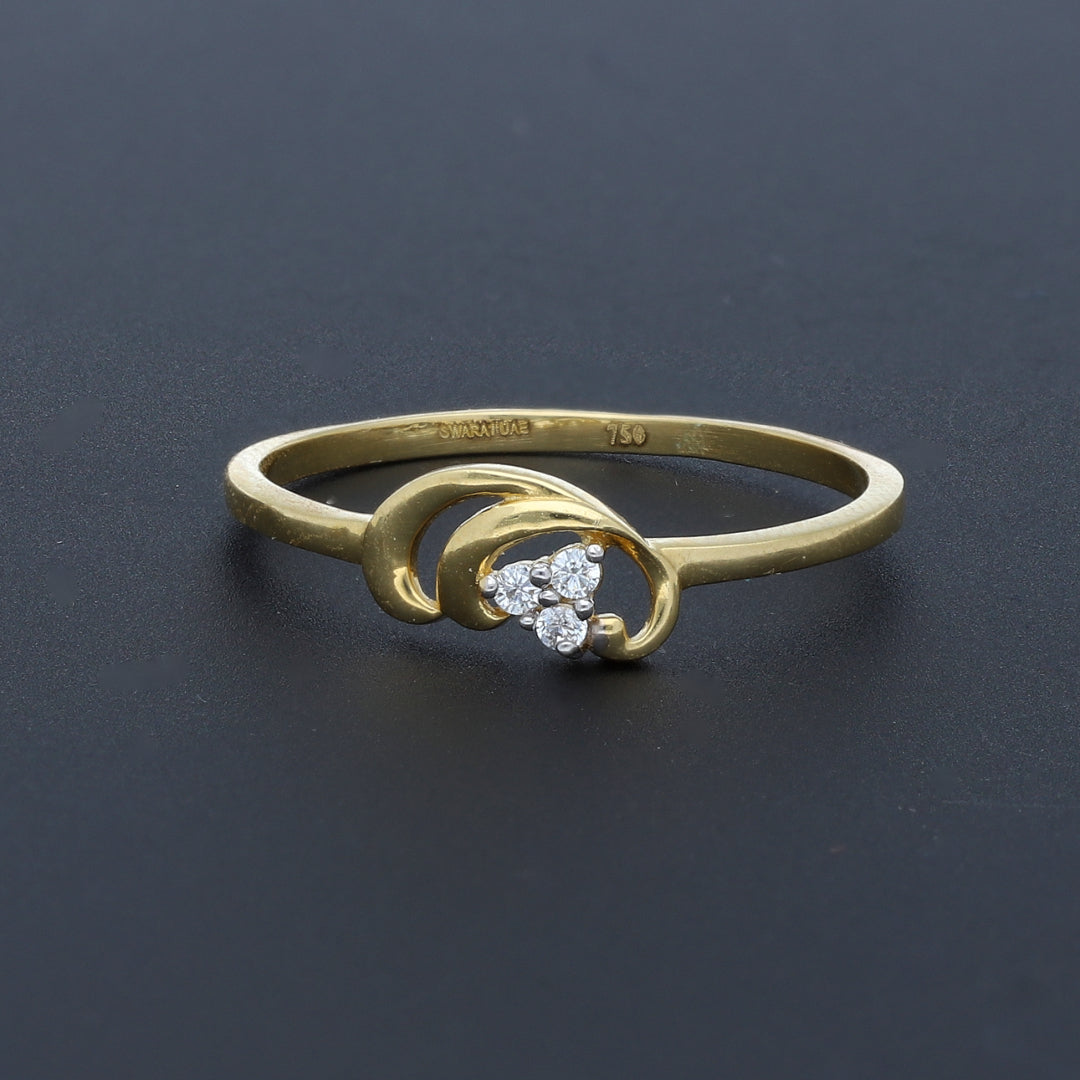 Gold Classic Ring 18KT - FKJRN18K10424