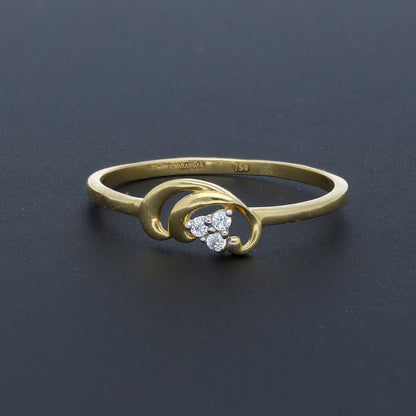Gold Classic Ring 18KT - FKJRN18K10424