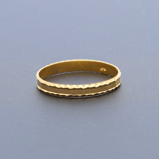 Gold Classic Band 21KT - FKJRN21KM10469