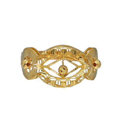 Gold Symmetry Ring 21KT - FKJRN21KM11178