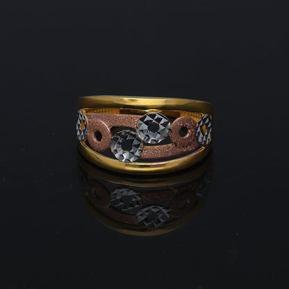 Gold Orbit Ring 21KT - FKJRN21KM11183