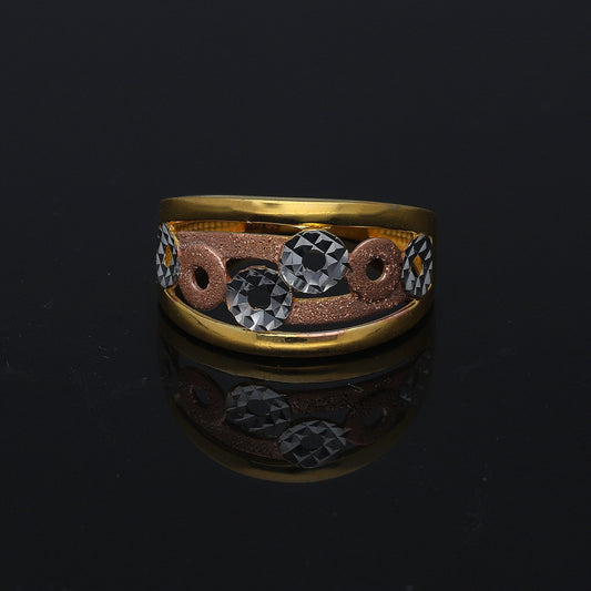 Gold Orbit Ring 21KT - FKJRN21KM11183