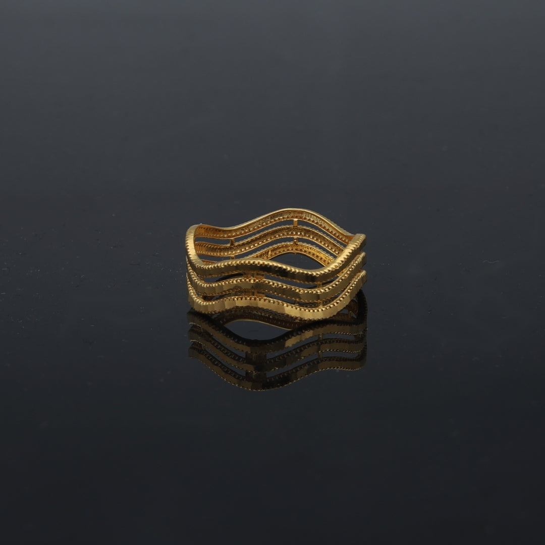 Gold Band 21KT - FKJRN21KM11756