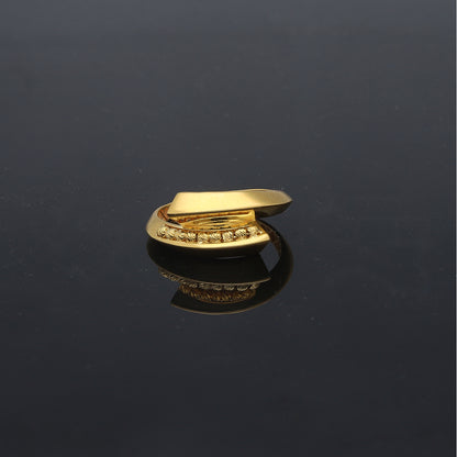Gold Elegant Ring 21KT - FKJRN21KM11757