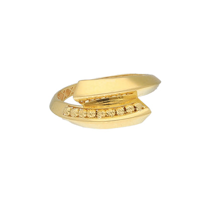 Gold Elegant Ring 21KT - FKJRN21KM11757