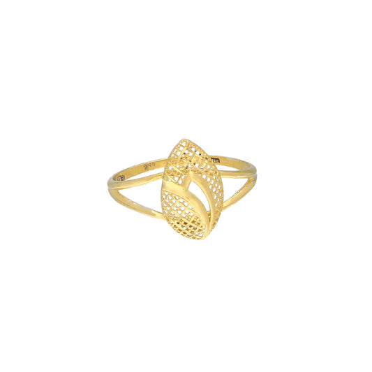 Gold Turkish Design Ring 21KT - FKJRN21KM11778
