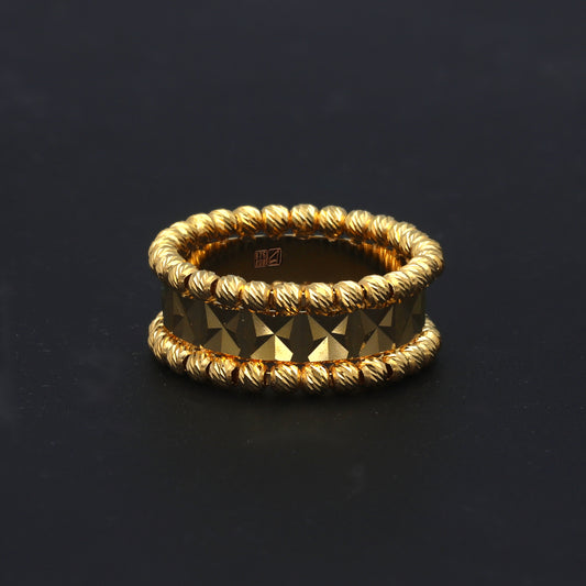 Gold Classic Band 21KT - FKJRN21KM11784