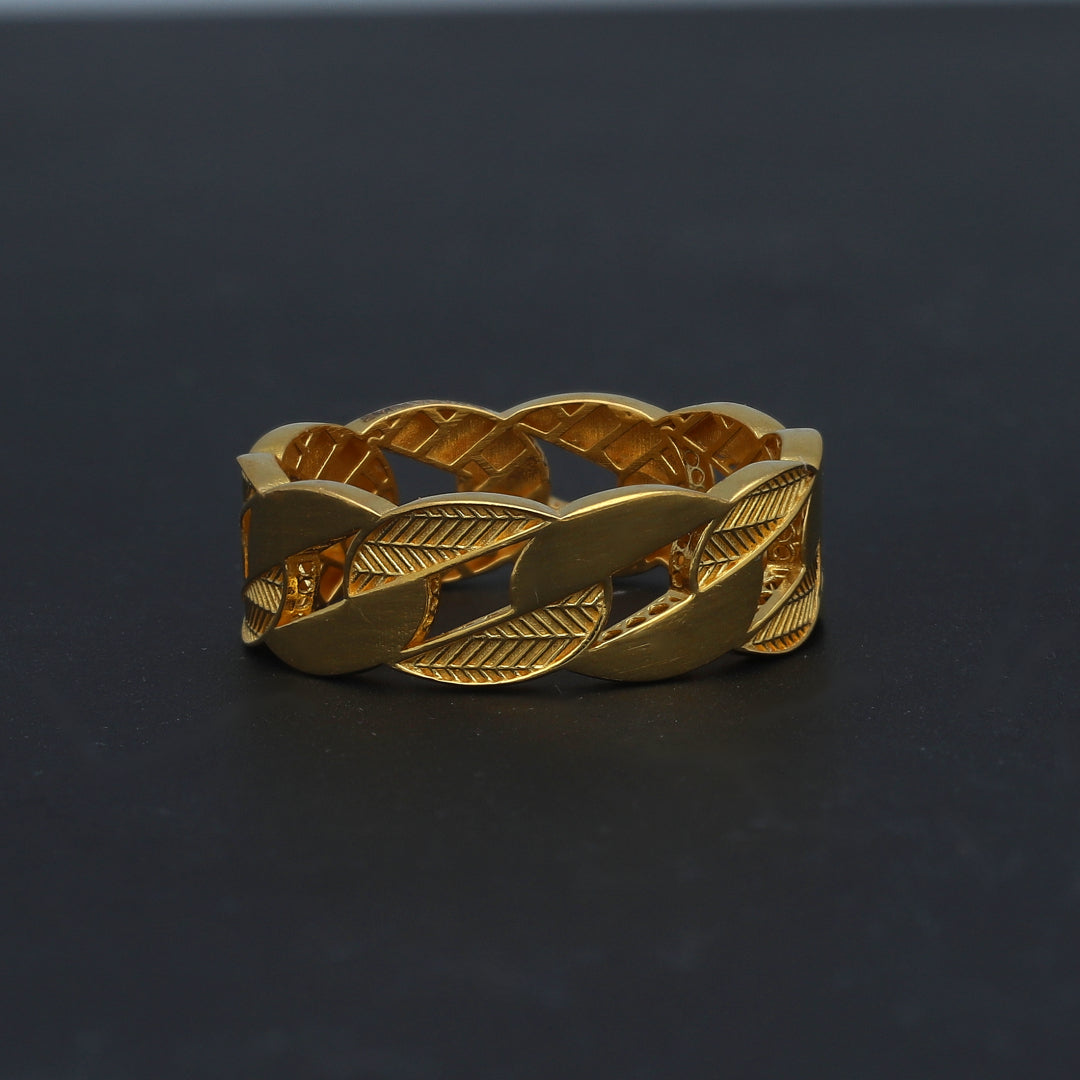 Gold Classic Band 21KT - FKJRN21KM11786