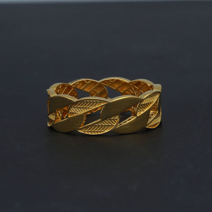 Gold Classic Band 21KT - FKJRN21KM11786