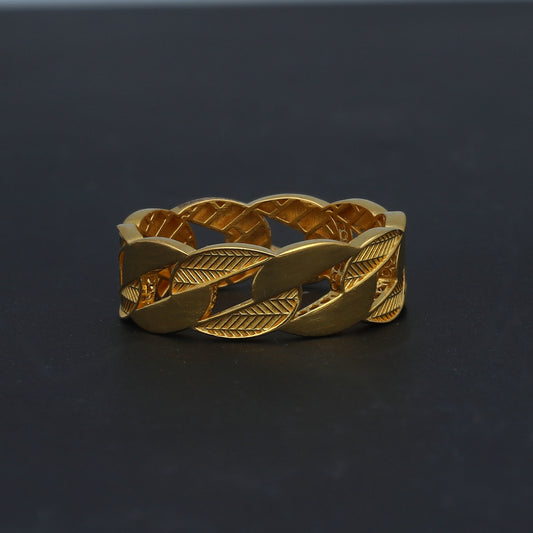 Gold Classic Band 21KT - FKJRN21KM11786