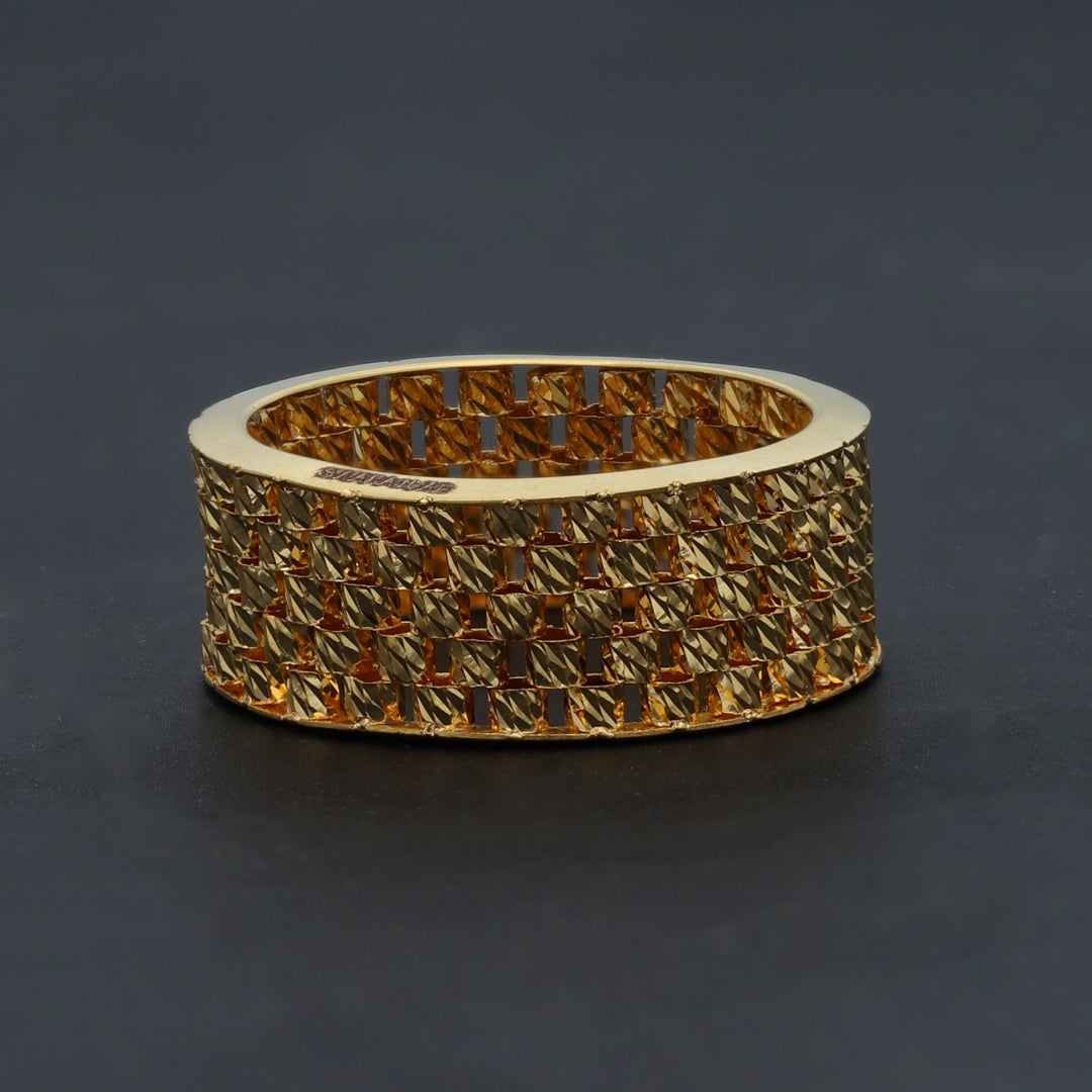 Gold Cutwork Band 21KT - FKJRN21KM11790