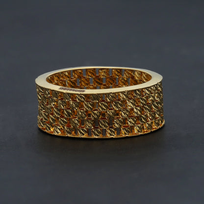 Gold Cutwork Band 21KT - FKJRN21KM11790