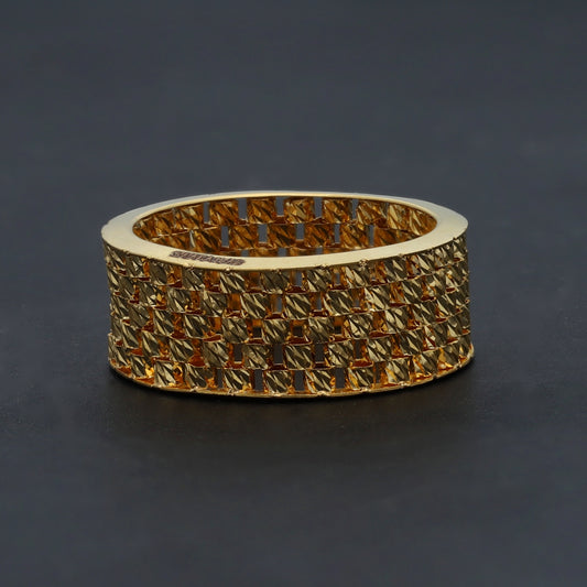 Gold Cutwork Band 21KT - FKJRN21KM11790