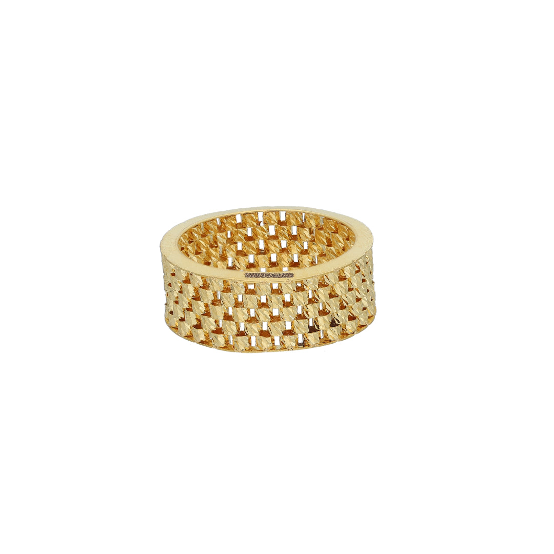 Gold Cutwork Band 21KT - FKJRN21KM11790