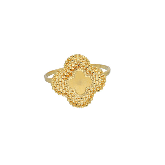 Gold Turkish Design Ring 21KT - FKJRN21KM11799