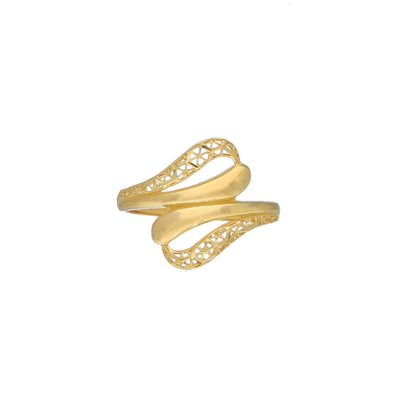 Gold Turkish Design Ring 21KT - FKJRN21KM11887