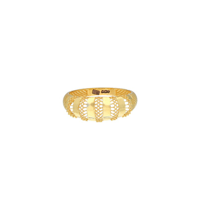 Gold Turkish Design Ring 21KT - FKJRN21KM11955