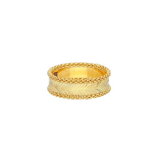 Gold Turkish Design Band 21KT - FKJRN21KM11967