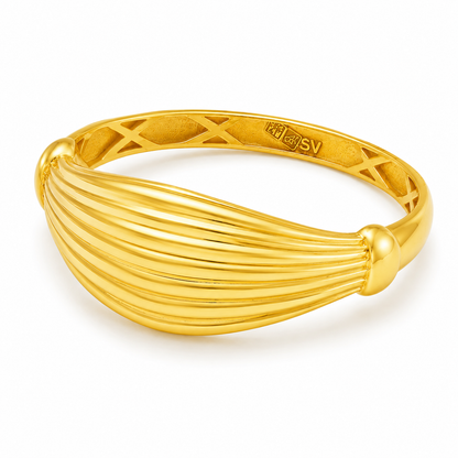 Gold Elegant Ring 21KT - FKJRN21KM12171
