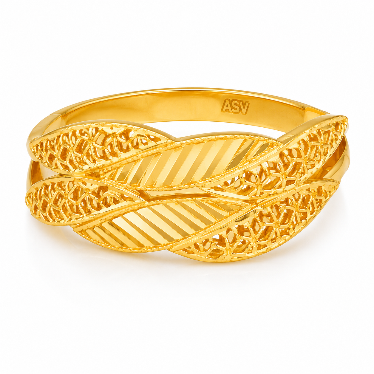 Gold Turkish Design Ring 21KT - FKJRN21KM12173
