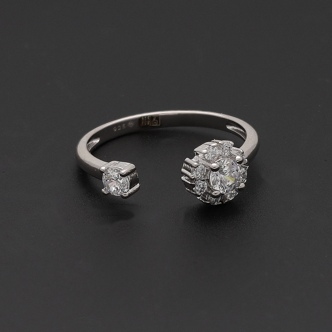 Sterling Silver 925 Twilight Spark Ring - FKJRNSL10726