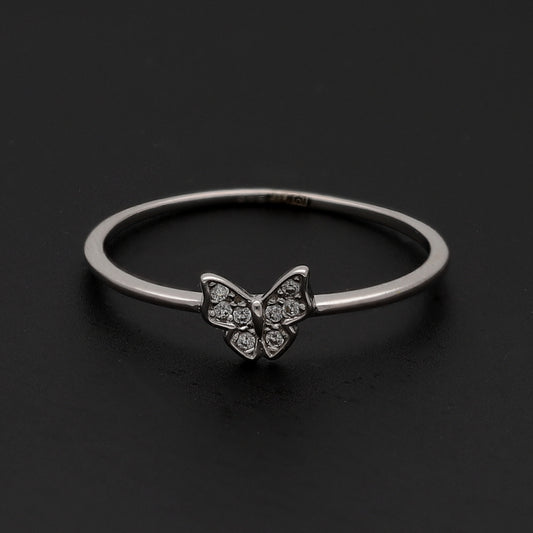 Sterling Silver 925 Flutter Ring - FKJRNSL10729