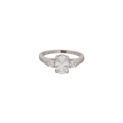 Sterling Silver 925 Elegant Promise Ring - FKJRNSL10795