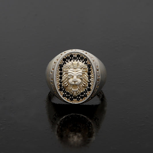 Sterling Silver 925 Leo Ring - FKJRNSL10954