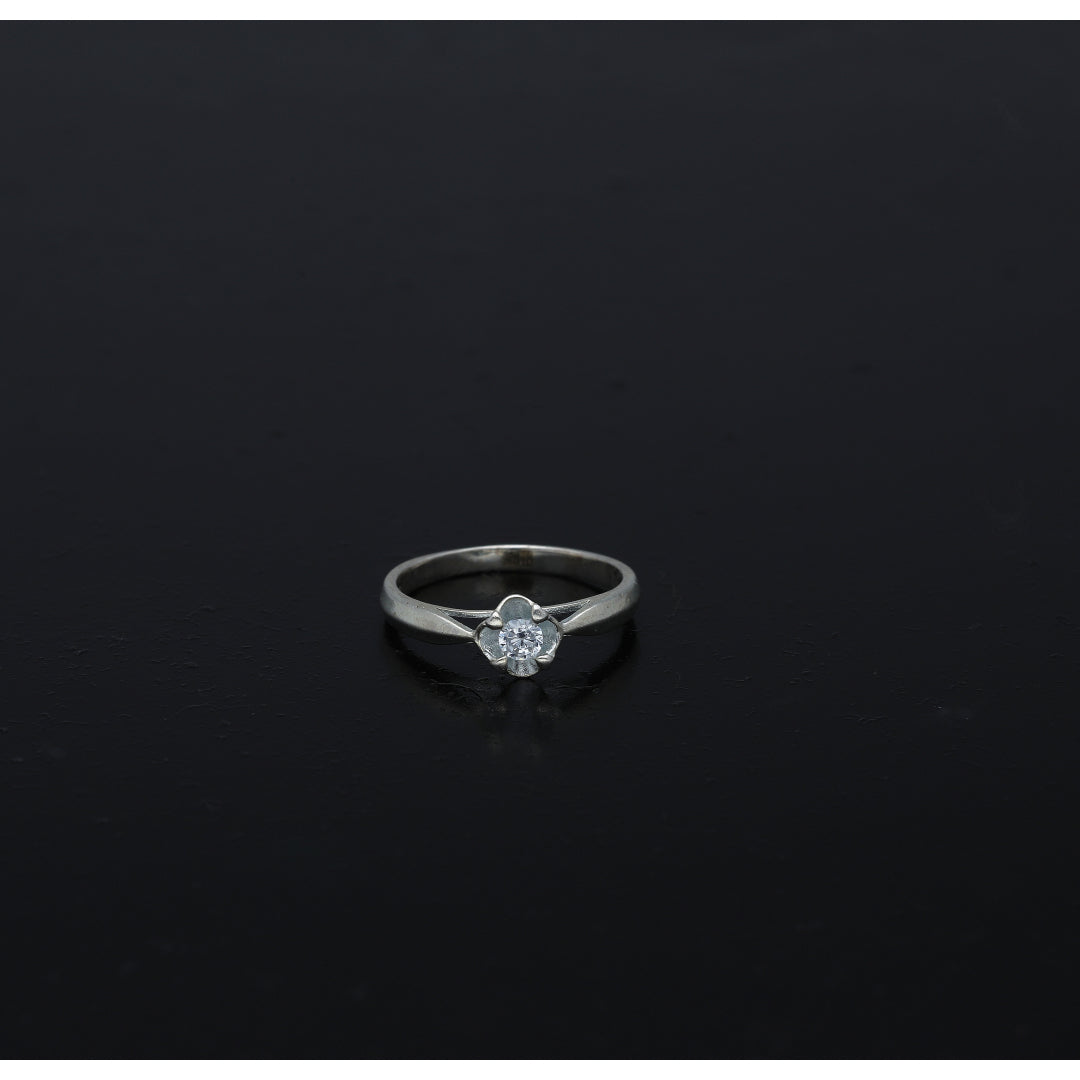 Sterling Silver 925 Minimal Ring - FKJRNSL11081