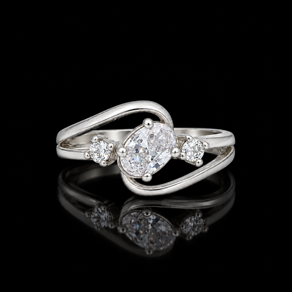 Sterling Silver 925 Daily Wear Ring - FKJRNSLM12302